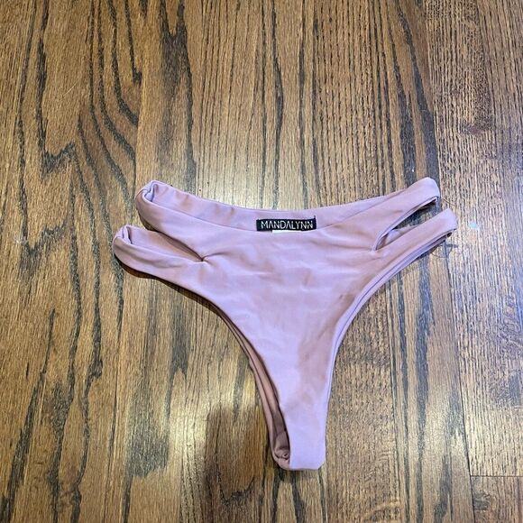 New PINK/PURPLE Urban Outfitters Mandalynn Sophia Bikini Bottom XS B-1301 - Picture 4 of 4